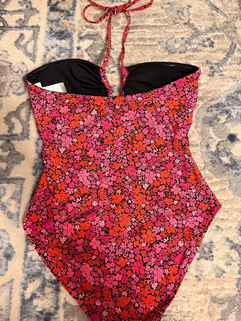Michael Kors Floral Swimsuit - Picture 2 of 4